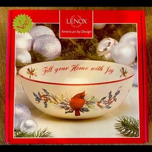 Lenox Winter Greetings Large Bowl